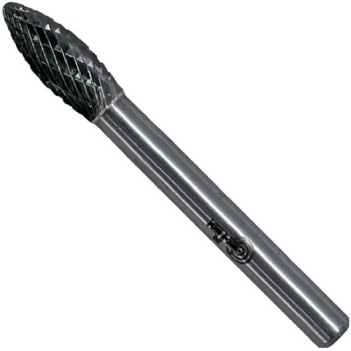 Lima rotativa endurecida em chama 10 x 25 mm haste 6 mm - 23.245