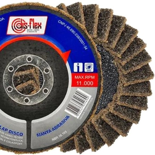 Disco de lixa flap disc manta abrasiva 4.1/2 Disco de lixa flap disc manta abrasiva 4.1/2