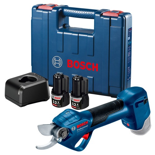 Tesoura para poda a bateria 12V Brushless com 2 baterias e maleta - Pro Pruner  110V/220V