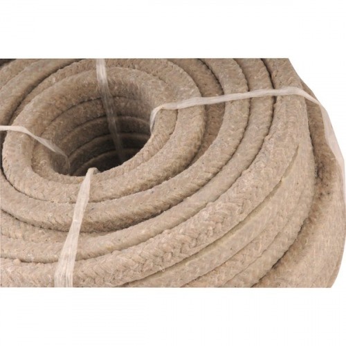 Gaxeta de algodão quadrada ensebada 3/16 Gaxeta de algodão quadrada ensebada 3/16