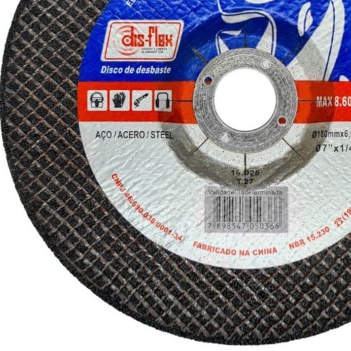 Disco de desbaste para ferro 7