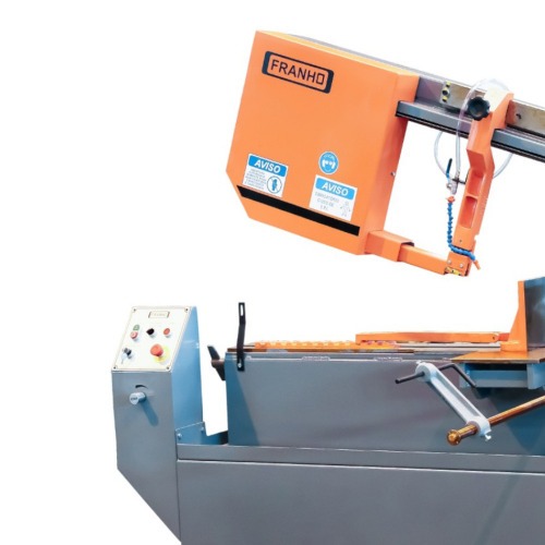 Serra fita horizontal 2CV 400mm cabe�ote hidr�ulico trif�sica - FM-1600H