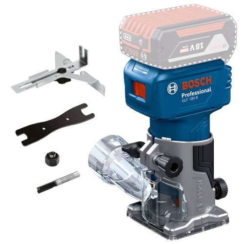 Tupia manual a bateria 18V Brushless Sem Bateria - GLF 18V-8