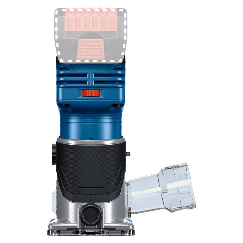 Tupia manual a bateria 18V Brushless Sem Bateria - GLF 18V-8