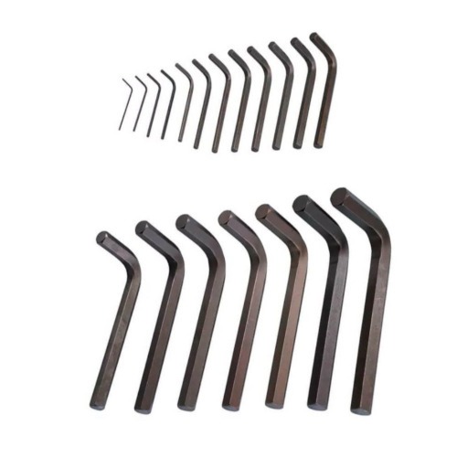 Jogo de chave allen 1,5 a 24 mm com 19 peças - 42-19M Jogo de chave allen 1,5 a 24 mm com 19 peças - 42-19M