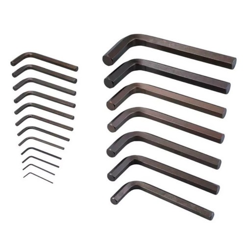 Jogo de chave allen 1,5 a 24 mm com 19 peças - 42-19M Jogo de chave allen 1,5 a 24 mm com 19 peças - 42-19M