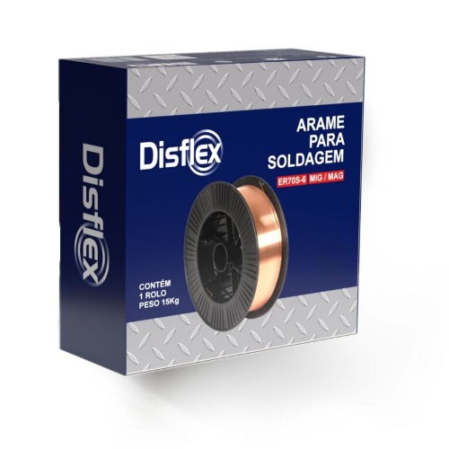 Arame para solda mig 1,2 mm rolo 15 kg - ER70S-6