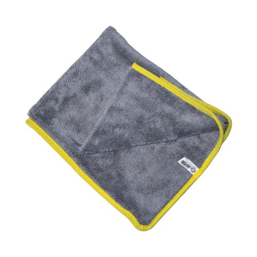 Toalha de microfibra para secagem automotiva 60 x 90 cm cinza - 25236 Toalha de microfibra para secagem automotiva 60 x 90 cm cinza - 25236
