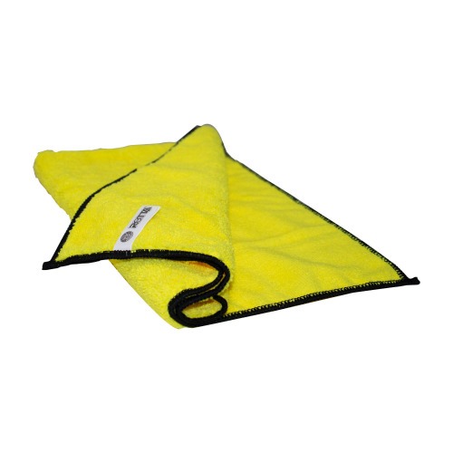 Toalha de microfibra para secagem automotiva 60 x 40 cm amarela 25234
