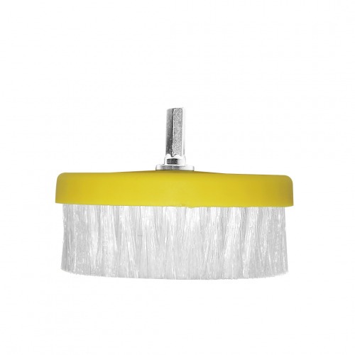 Escova drill macia para politriz e furadeira 1/4