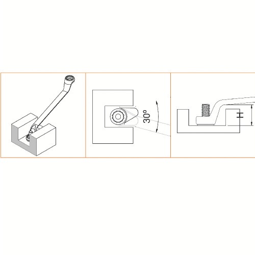Chave estrela 3/4 x 25/32