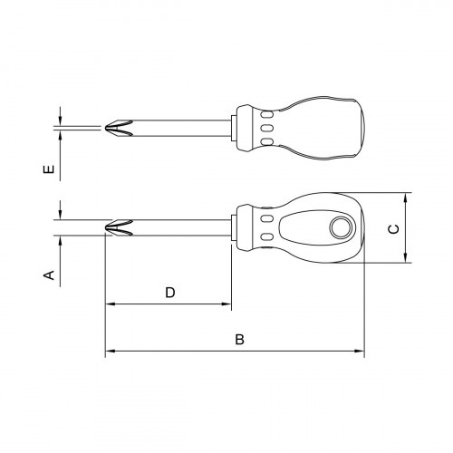 Chave phillips toco 3/16 x 1.1/2