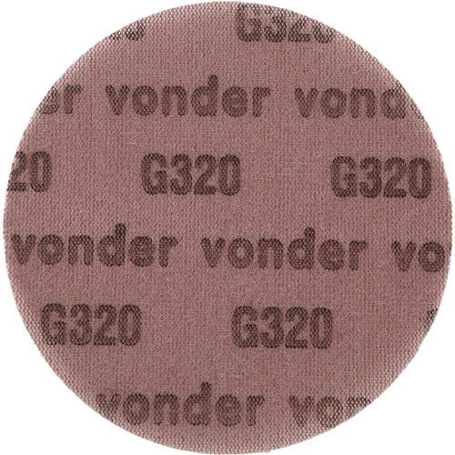 Disco de lixa telado 180 mm gr�o 320 com 5 pe�as