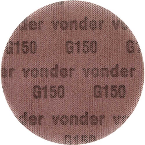 Disco de lixa telado 225 mm gr�o 150 com 5 pe�as