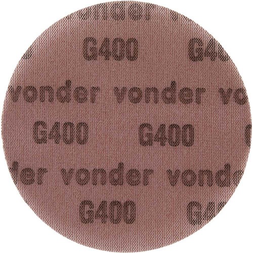 Disco de lixa telado 225 mm gr�o 400 com 5 pe�as