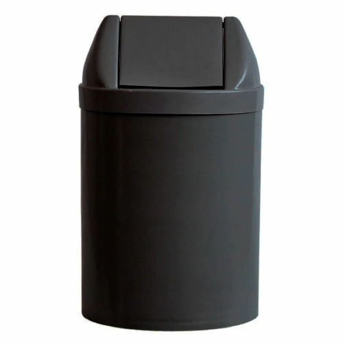 Cesto coletor de lixo 14L tampa basculante sem adesivo - CS24PR