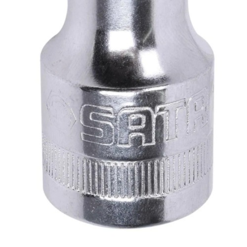 Soquete estriado 9 mm encaixe de 1/2 Soquete estriado 9 mm encaixe de 1/2