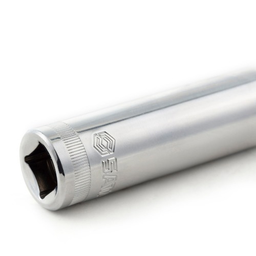 Soquete sextavado longo 19 mm com encaixe de 3/8