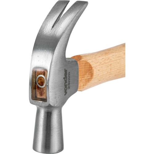 Martelo unha polido 23 mm com cabo de madeira Martelo unha polido 23 mm com cabo de madeira