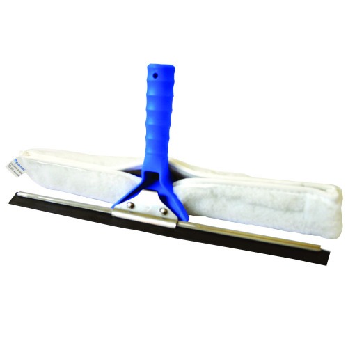 Rodo combinado limpa vidros 45 cm 2 em 1 sem cabo com 3 pe�as - MVCB450