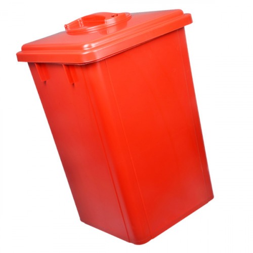 Cesto coletor de lixo 100L tampa flip top sem adesivo - CD12VM