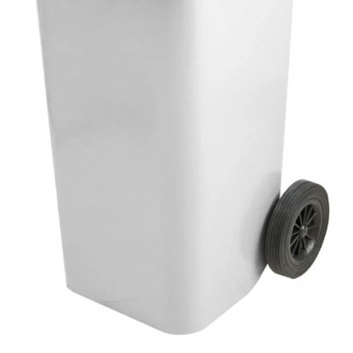 Cesto de lixo gari 120L sem adesivo com rodas de 200mm - C120BR