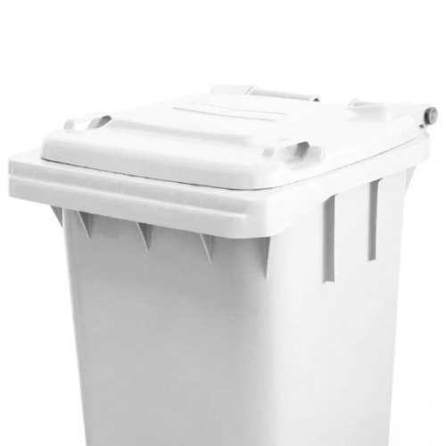 Cesto de lixo gari 120L sem adesivo com rodas de 200mm - C120BR