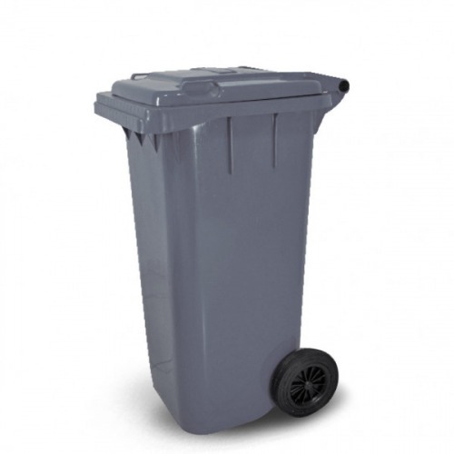 Cesto de lixo gari 120L sem adesivo com rodas de 200mm - C120CZ