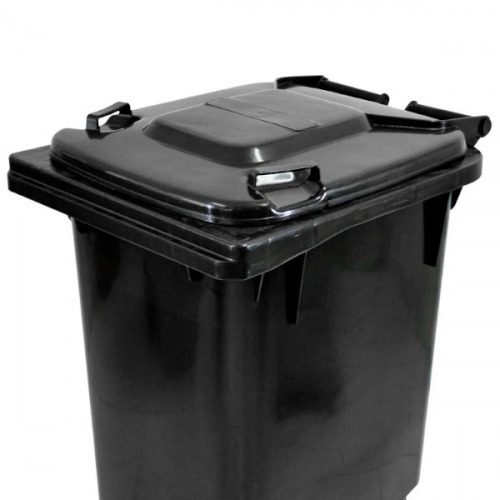 Cesto de lixo gari 240L com rodas de 200 mm sem pedal - C240PR Cesto de lixo gari 240L com rodas de 200 mm sem pedal - C240PR