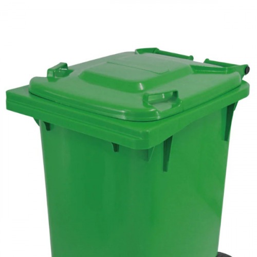 Cesto de lixo gari 240L com rodas de 300 mm sem pedal - C241VD