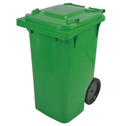 Cesto de lixo gari 240L com rodas de 300 mm sem pedal - C241VD