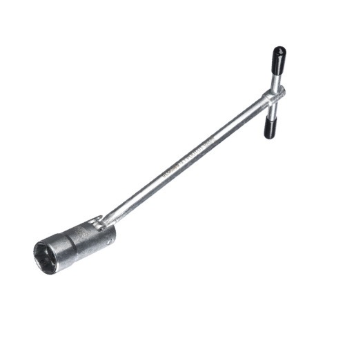 Chave de vela com cabo T e soquete m�vel 21 mm comprimento 260 mm - 101004