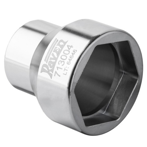 Soquete sextavado de 60 mm com encaixe de 3/4