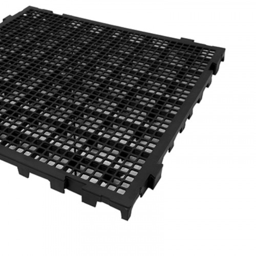 Piso plástico antiderrapante 500 x 500 x 30 mm - 14507 Piso plástico antiderrapante 500 x 500 x 30 mm - 14507