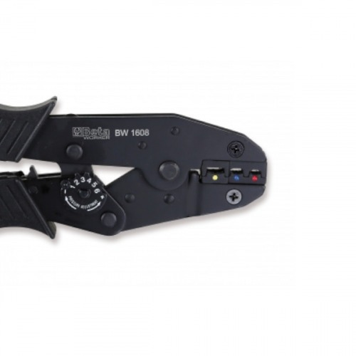 Alicate crimpador para terminais isolados com regulador de press�o - BW 1608