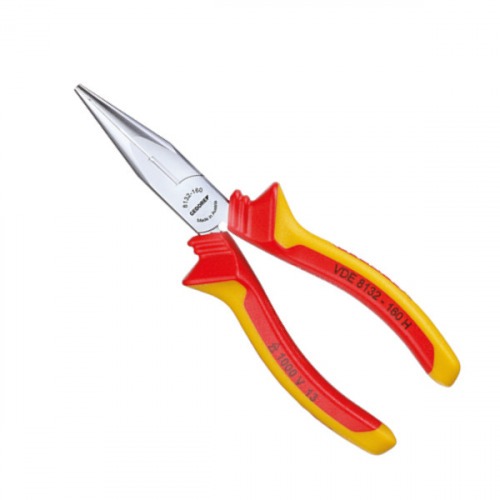 Alicate de bico reto isolado 6.1/2 Alicate de bico reto isolado 6.1/2