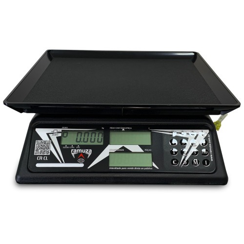 Balança digital contadora 3 Kg x 1 g display de cristal líquido - CR CL 110V/220V Balança digital contadora 3 Kg x 1 g display de cristal líquido - CR CL 110V/220V