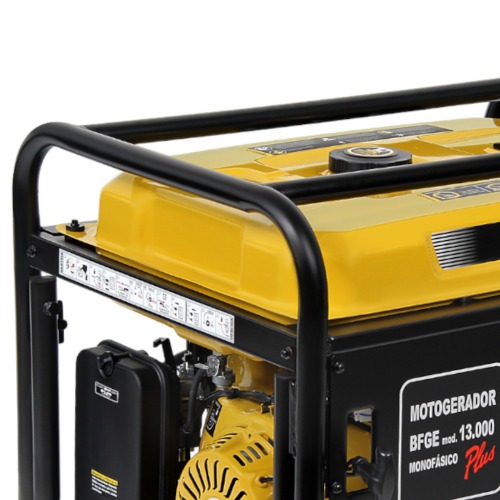 Gerador de energia 13 Kva a gasolina partida elétrica - BFGE 13.000 PLUS 110V/220V Gerador de energia 13 Kva a gasolina partida elétrica - BFGE 13.000 PLUS 110V/220V
