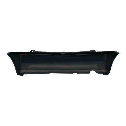 Para-choque Celta 2007 a 2015 traseiro preto liso - 1744