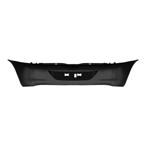 Para-choque Clio Hatch 2006 a 2016 traseiro preto liso - 4025-E