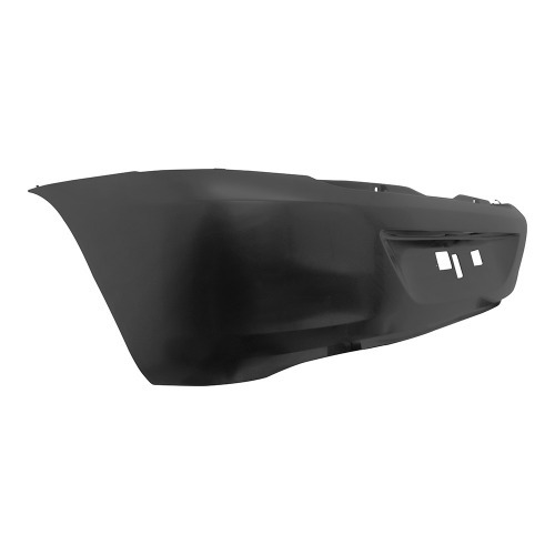 Para-choque Clio Hatch 2006 a 2016 traseiro preto liso - 4025-E