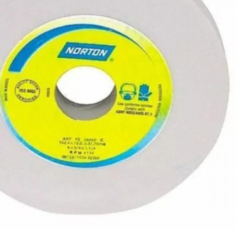 Rebolo reto para metal duro 6