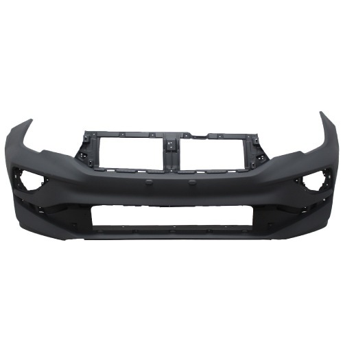 Para-choque Fiat Cronos 2017 a 2025 dianteiro preto liso com e sem farol - 3588-E