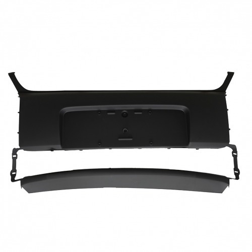 Para-choque Ford Ka 2003 a 2007 dianteiro central preto texturizado - 2651 Para-choque Ford Ka 2003 a 2007 dianteiro central preto texturizado - 2651