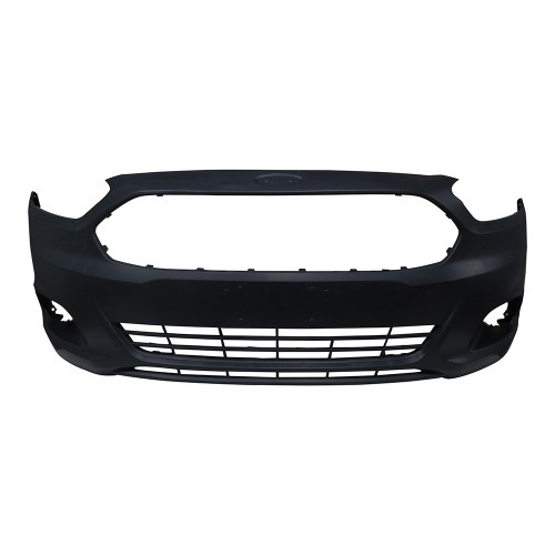Para-choque Ford Ka Hatch/Sedan 2014 a 2018 dianteiro preto liso com e sem farol - 2664