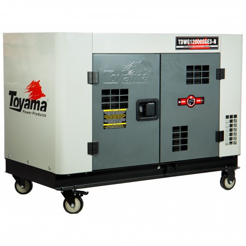 Gerador de energia 12,5 kva a diesel partida el�trica trif�sico 380V - TDWG12000SGE3-N
