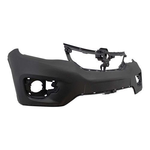 Para-choque Kwid 2017 a 2022 dianteiro preto liso com e sem farol - 4010