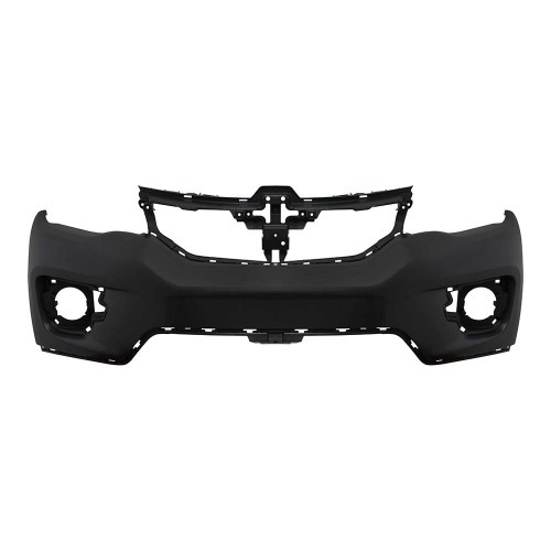 Para-choque Kwid 2017 a 2022 dianteiro preto liso com e sem farol - 4010