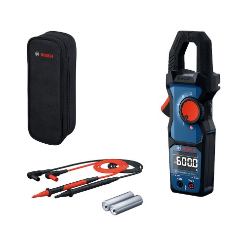 Alicate amper�metro digital 600A True RMS CAT IV 300V - GMC 600-15