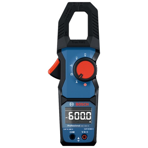 Alicate amper�metro digital 600A True RMS CAT IV 300V - GMC 600-15